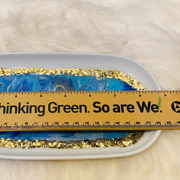 Hand made Decorative platter - Picture 4 of 5